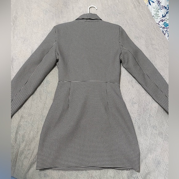 Black and White Checkered Dress - Picture 3 of 3